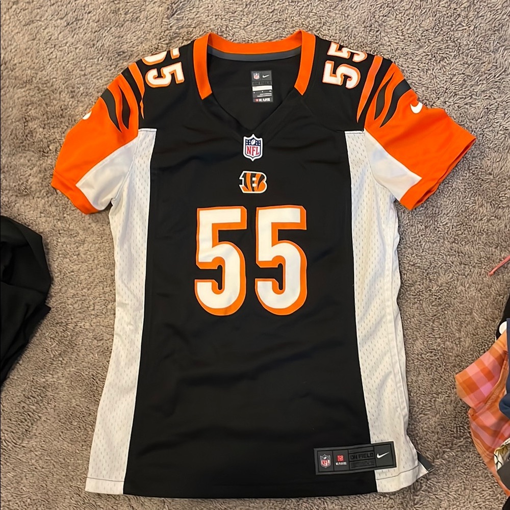 Nike NFL Cincinnati Bengals Jersey - Black and Orange